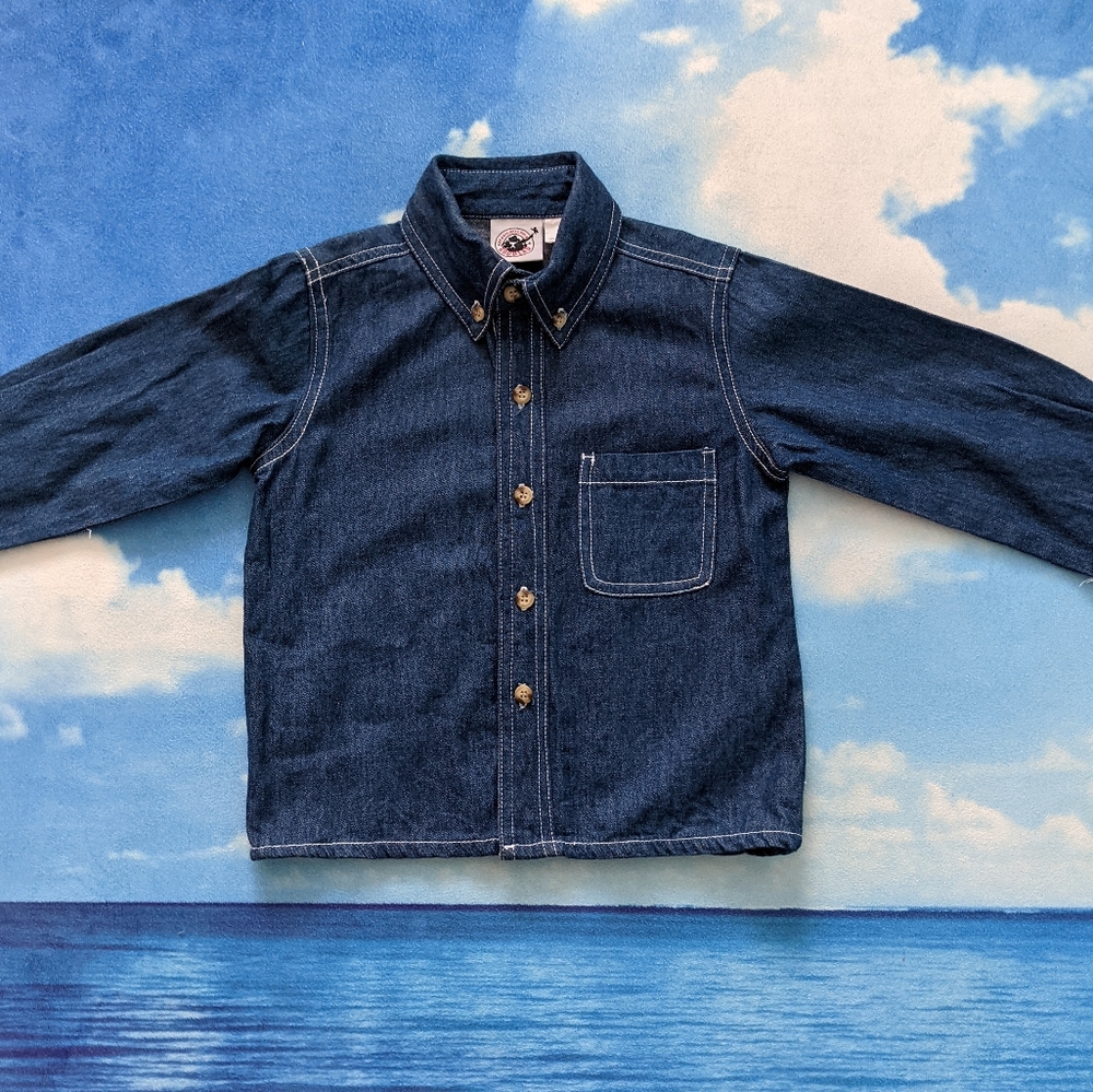 4T boy denim shirt